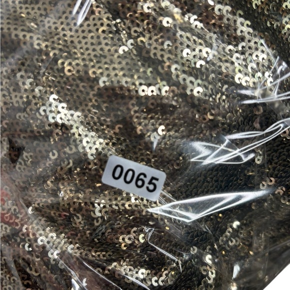 NWT *flawed Antonio Melani Geri Sequin Satin Flat Front Ankle Pant Size 6 - Picture 14 of 14